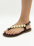 Sandalias de monedas
