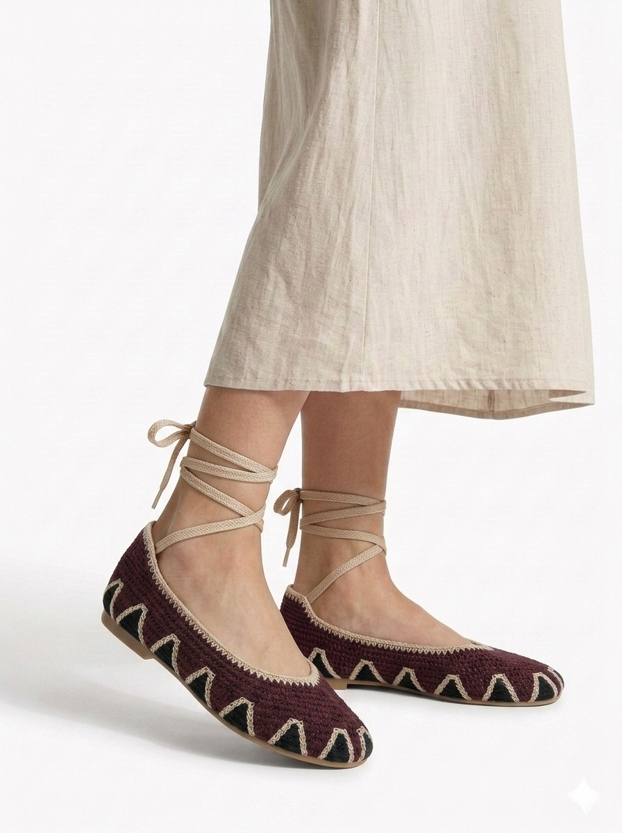 Merceditas estilo Crochet