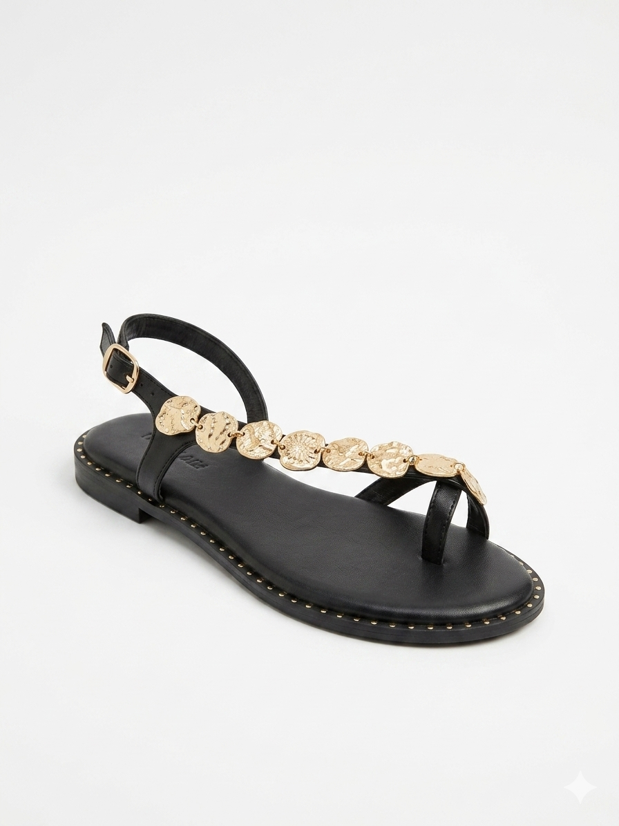 Sandalias de monedas