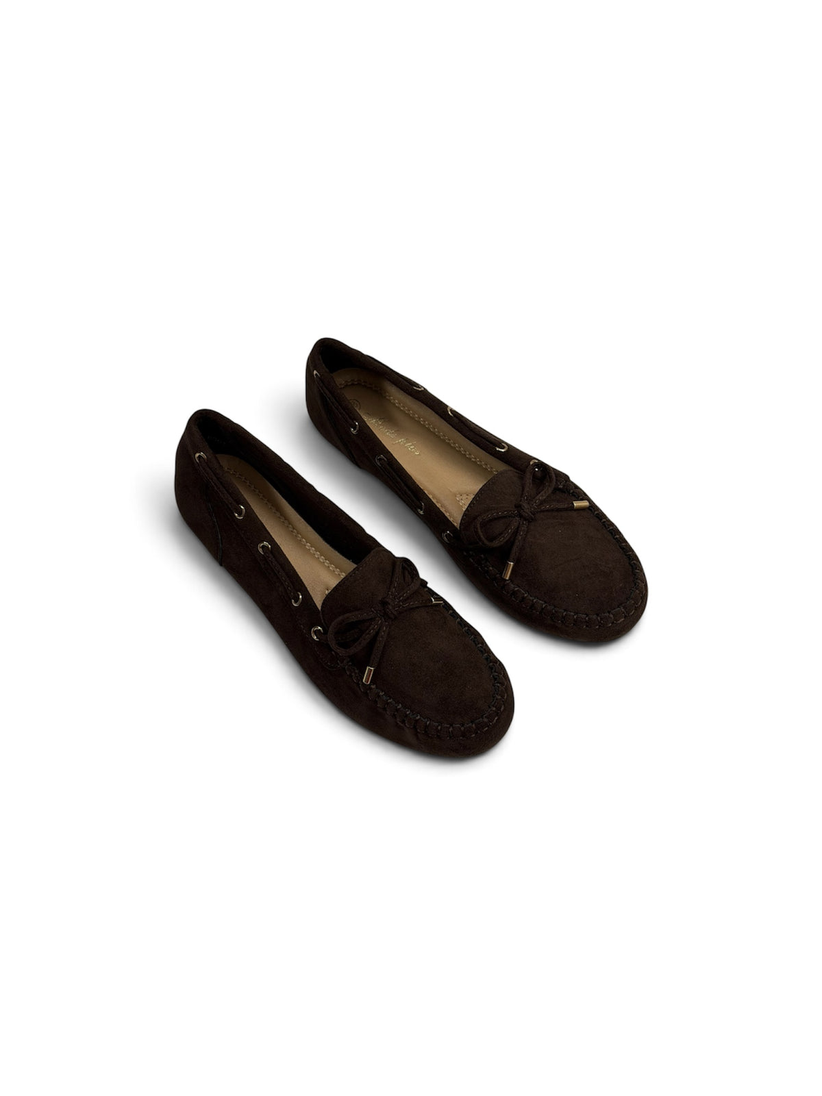 Mocasines con lazo de terciopelo