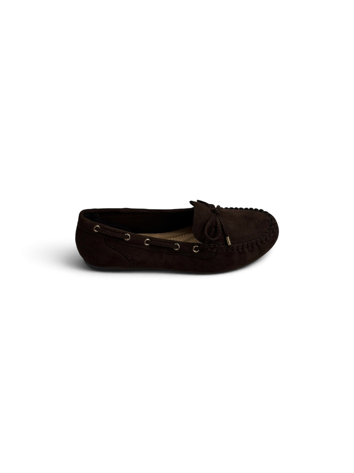 Mocasines con lazo de terciopelo