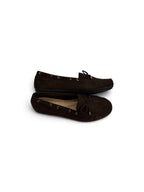 Mocasines con lazo de terciopelo