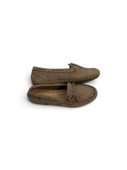 Mocasines con lazo de terciopelo