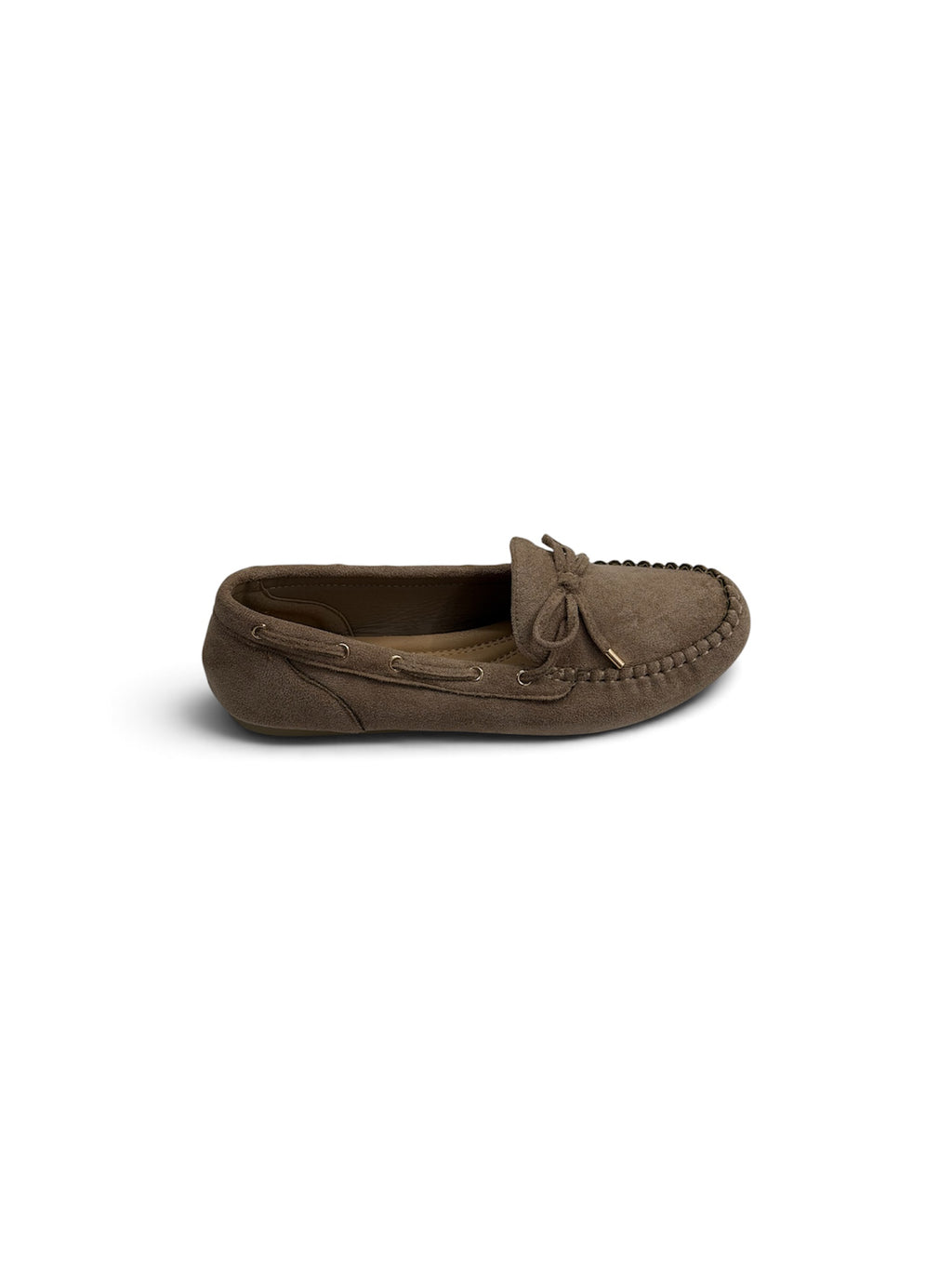 Mocasines con lazo de terciopelo