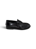 Mocasines planos efecto piel