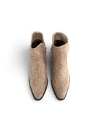 Botines Cowboy con Tachuelas y Bordados | Botas Western Mujer Tacón Bajo
